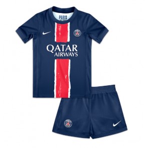 Paris Saint-Germain Dětské Domácí dres komplet 2024-25 Krátký Rukáv (+ trenýrky)